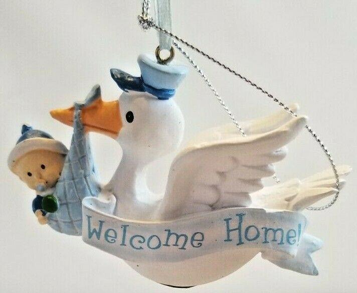 Welcome Home Boy Ceramic Ornament