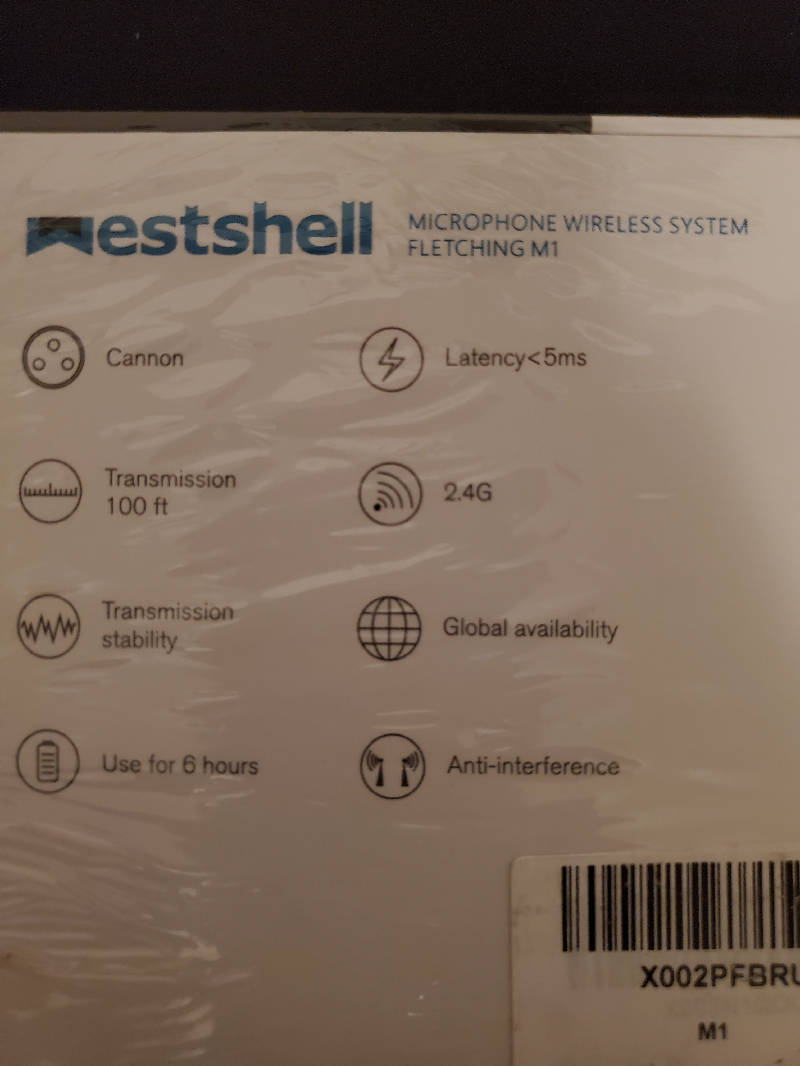 Buy Online High Quality Westshell Microphone Wireless System - My Neighbor's Stuff LLC