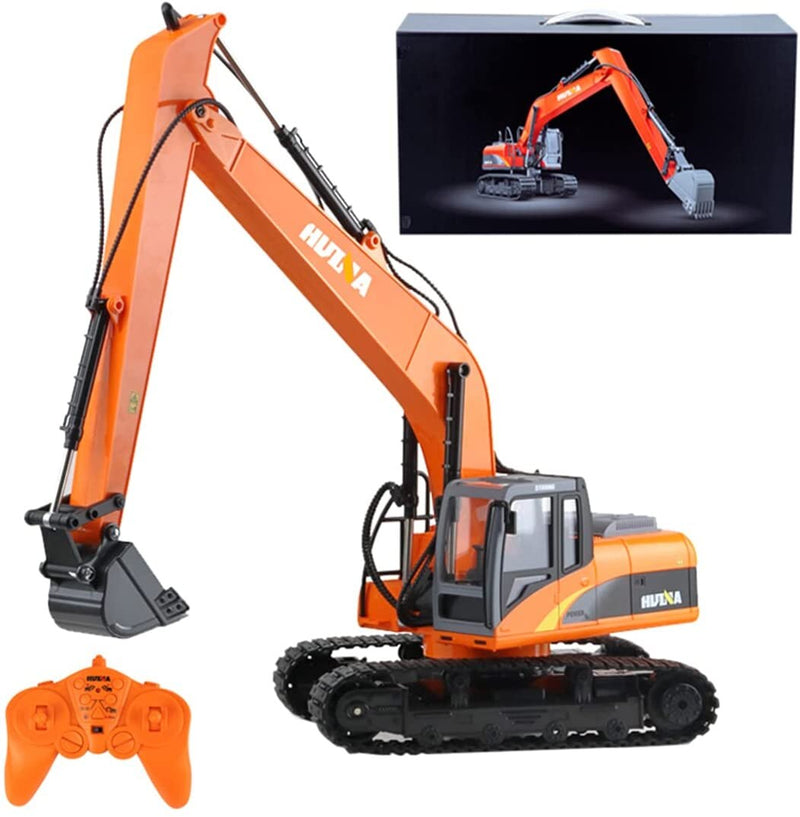 Huina Excavator RC 1/14 Scale 1551 Huina Toys 2.4G Remote Control 400MAH Battery