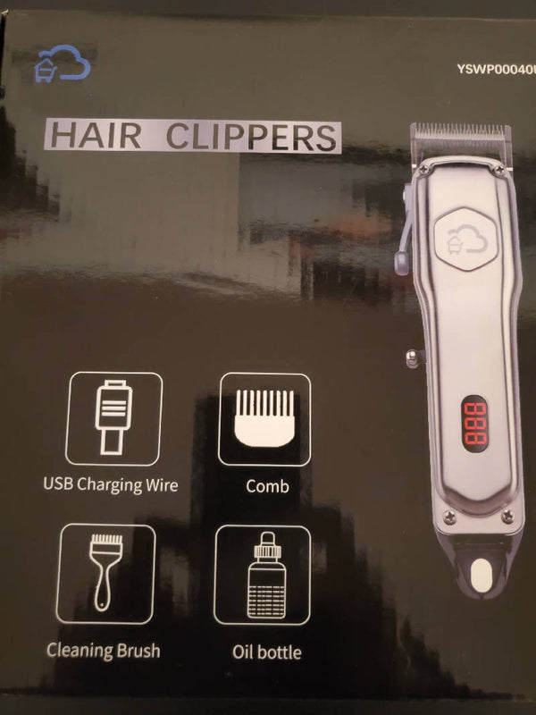 Buy Online High Quality USB LED Stylish Hair Clipper set (Rechargeable) - My Neighbor's Stuff LLC