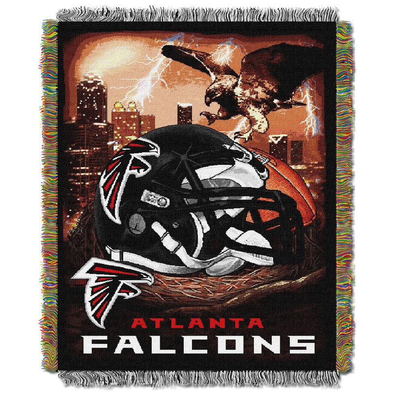 Falcons OFFICIAL National Football League, "Home Field Advantage" 48"x 60" Woven Tapestry Throw by The Northwest Company