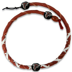 Atlanta Falcons Spiral Football Necklace