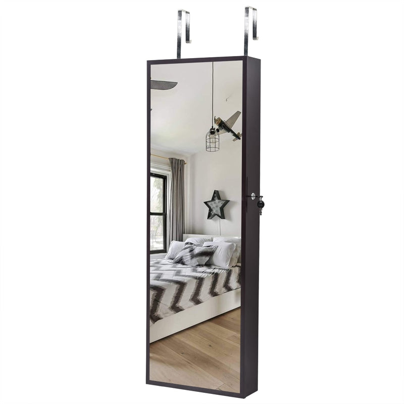 Buy Online High Quality Jewelry Storage Cabinet Full Jewelry Body Makeup Brushes Mirror Wall-Mounted LED - My Neighbor's Stuff LLC