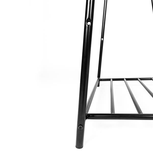 Heavy Duty Garment Rack Shoe Shelf Coat Storage for Entryway Hallway 1-Tier FREE Shipping