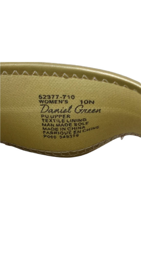 Women's Daniel Green Dormie slippers Gold 10n 52377-710