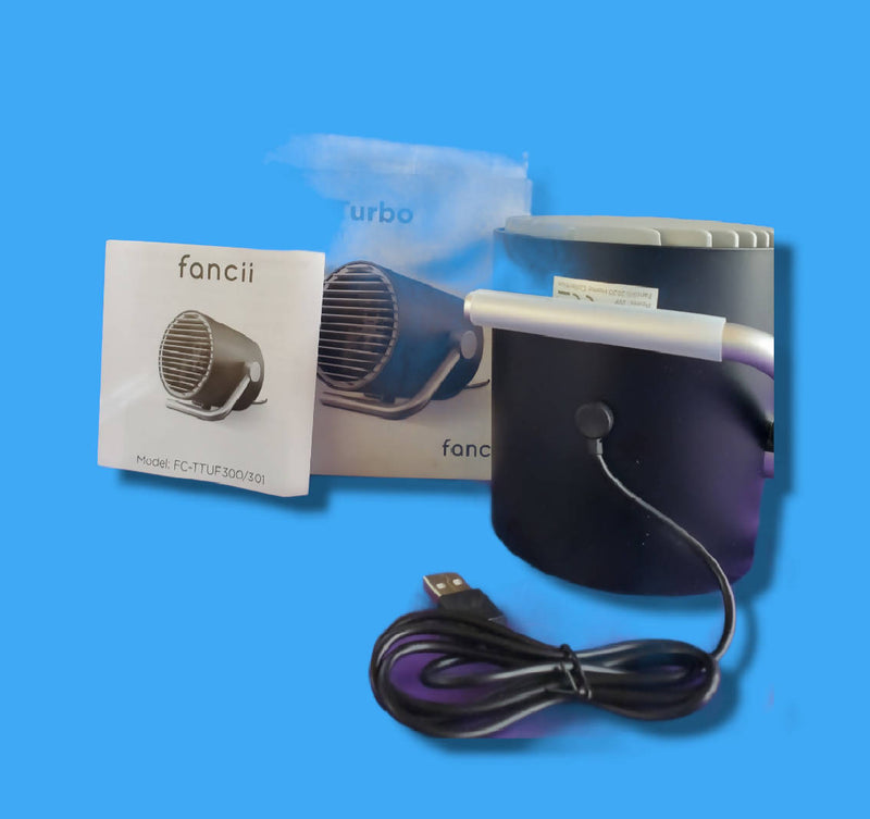 Buy Online High Quality Fancii Twin Turbo USB Fan - My Neighbor's Stuff LLC